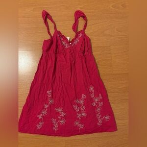 Vintage Anthropologie Pink Dress